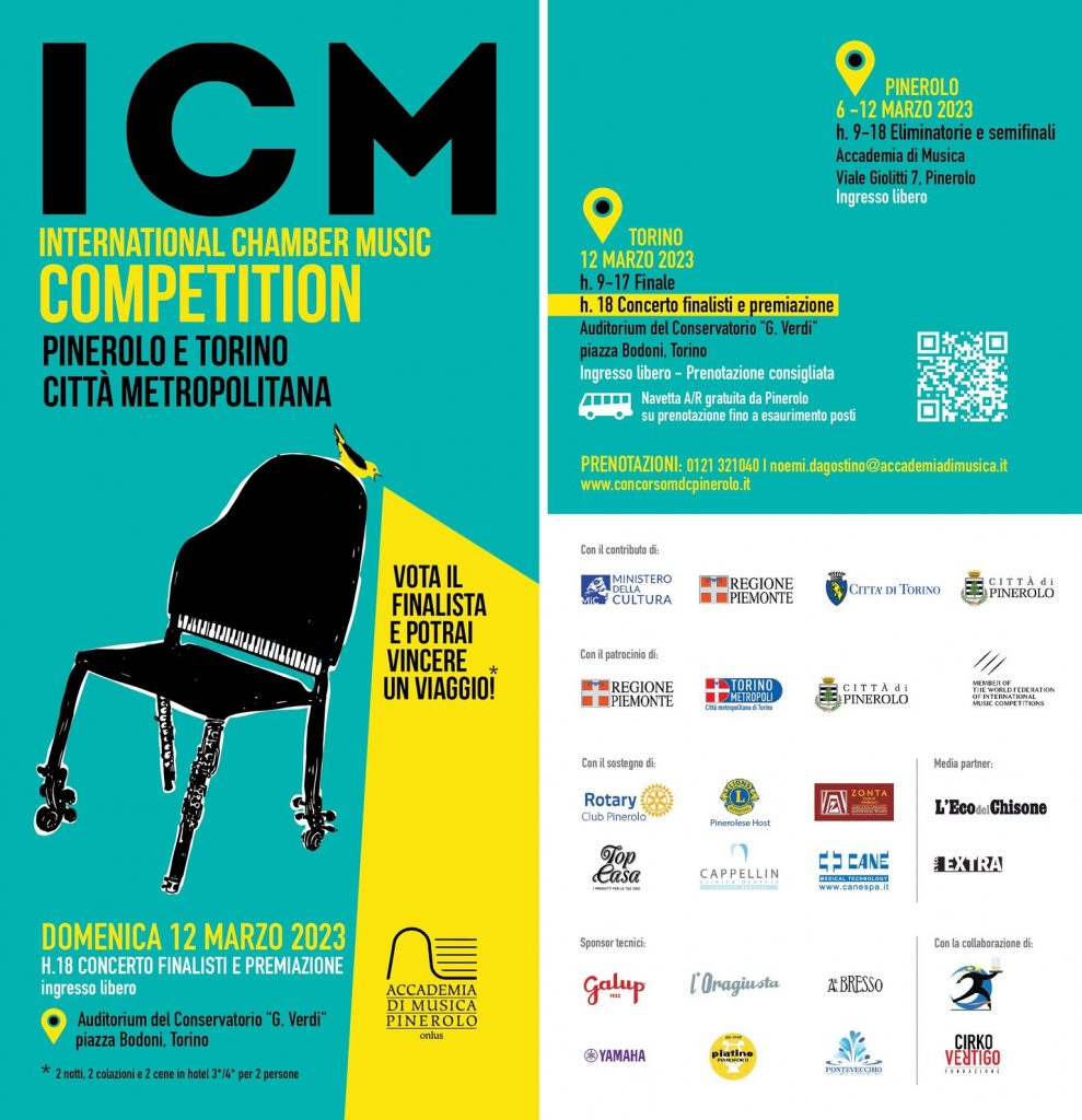 international chamber music competition accademia di musica di pinerolo e torino città metropolitana concorso internazionale di musica da camera