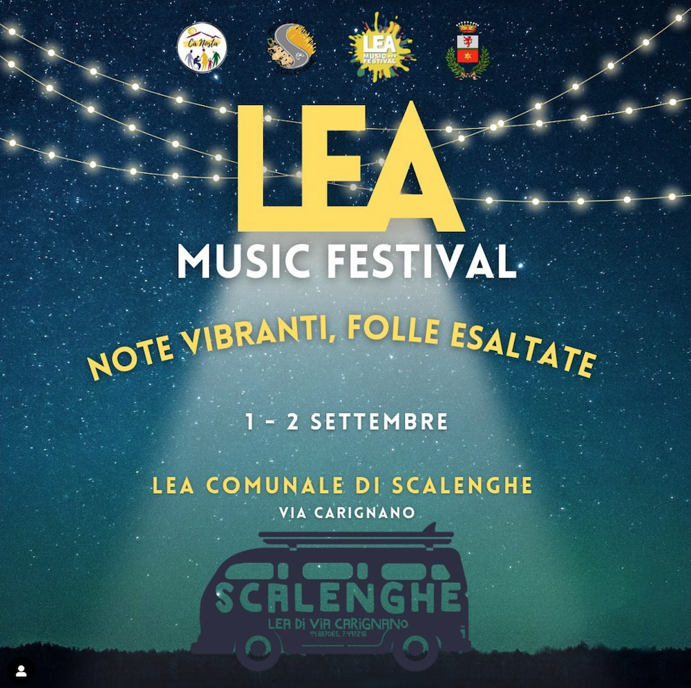 lea music festival 2023 scalenghe